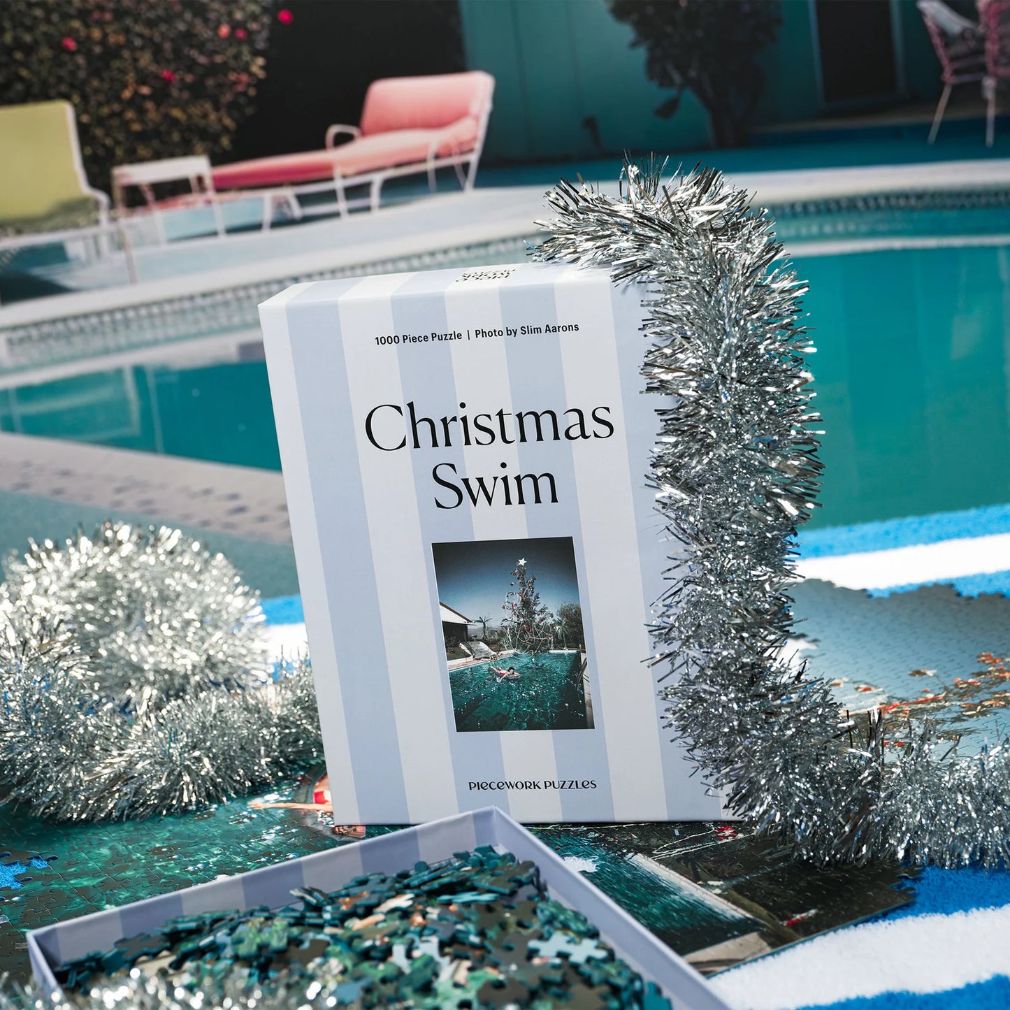 Piecework 1000 Piece Christmas Swim Slim Aarons Collab Puzzle