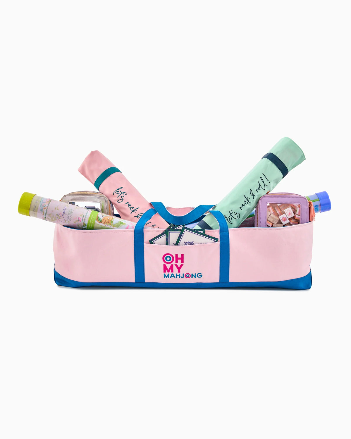 Oh My Mahjong Mat Storage Bag, Pink