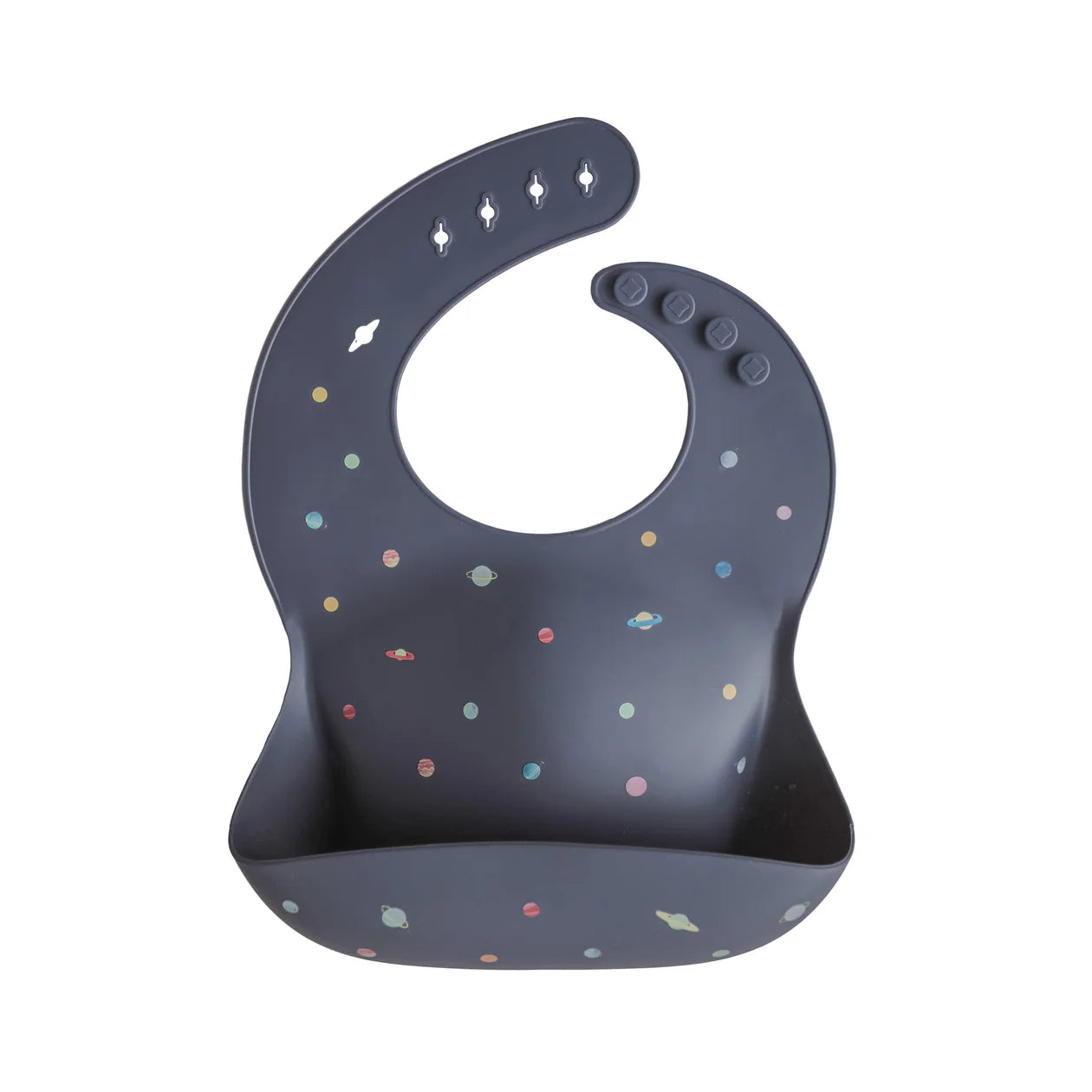 Mushie Silicone Baby Bib - Multiple Options