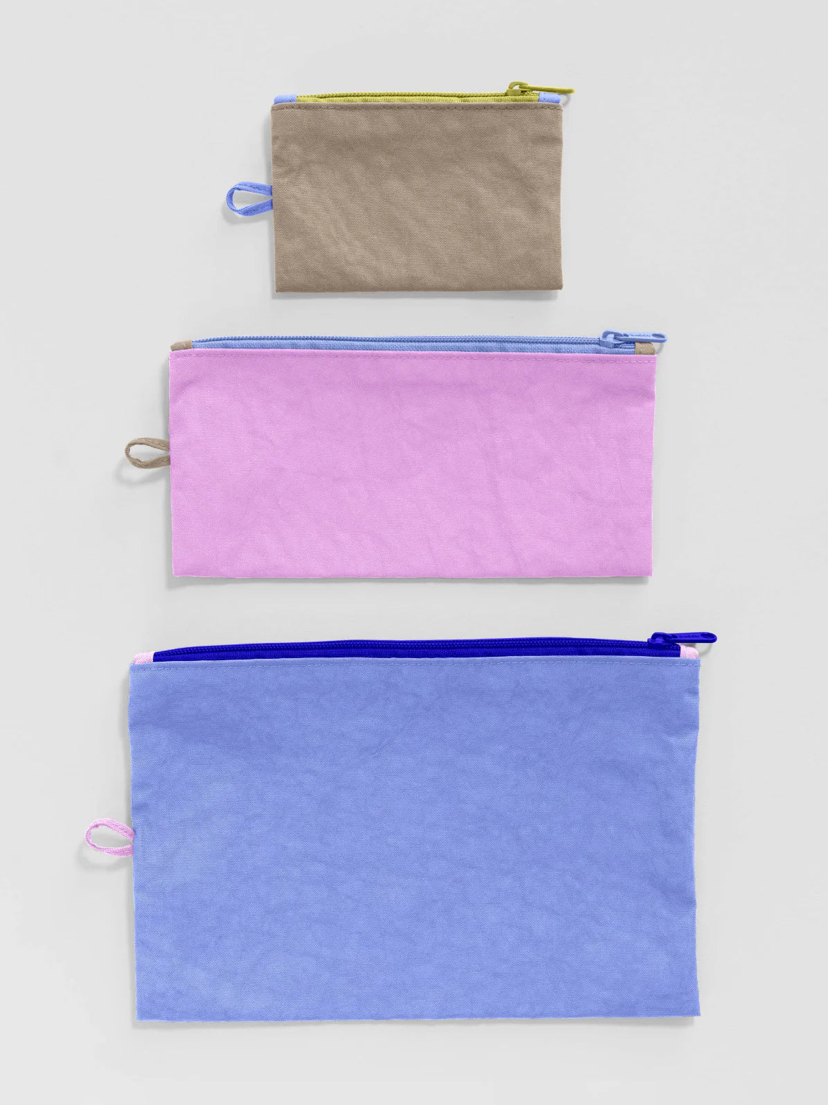 Baggu Flat Pouch Set - Multiple Options