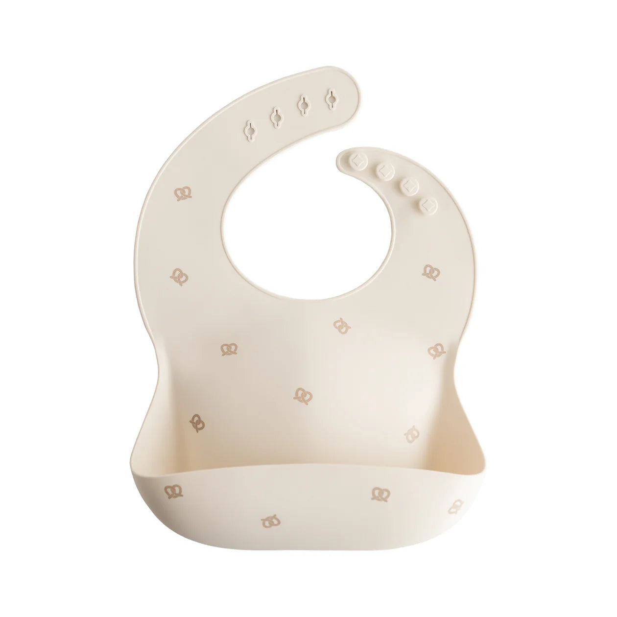 Mushie Silicone Baby Bib - Multiple Options