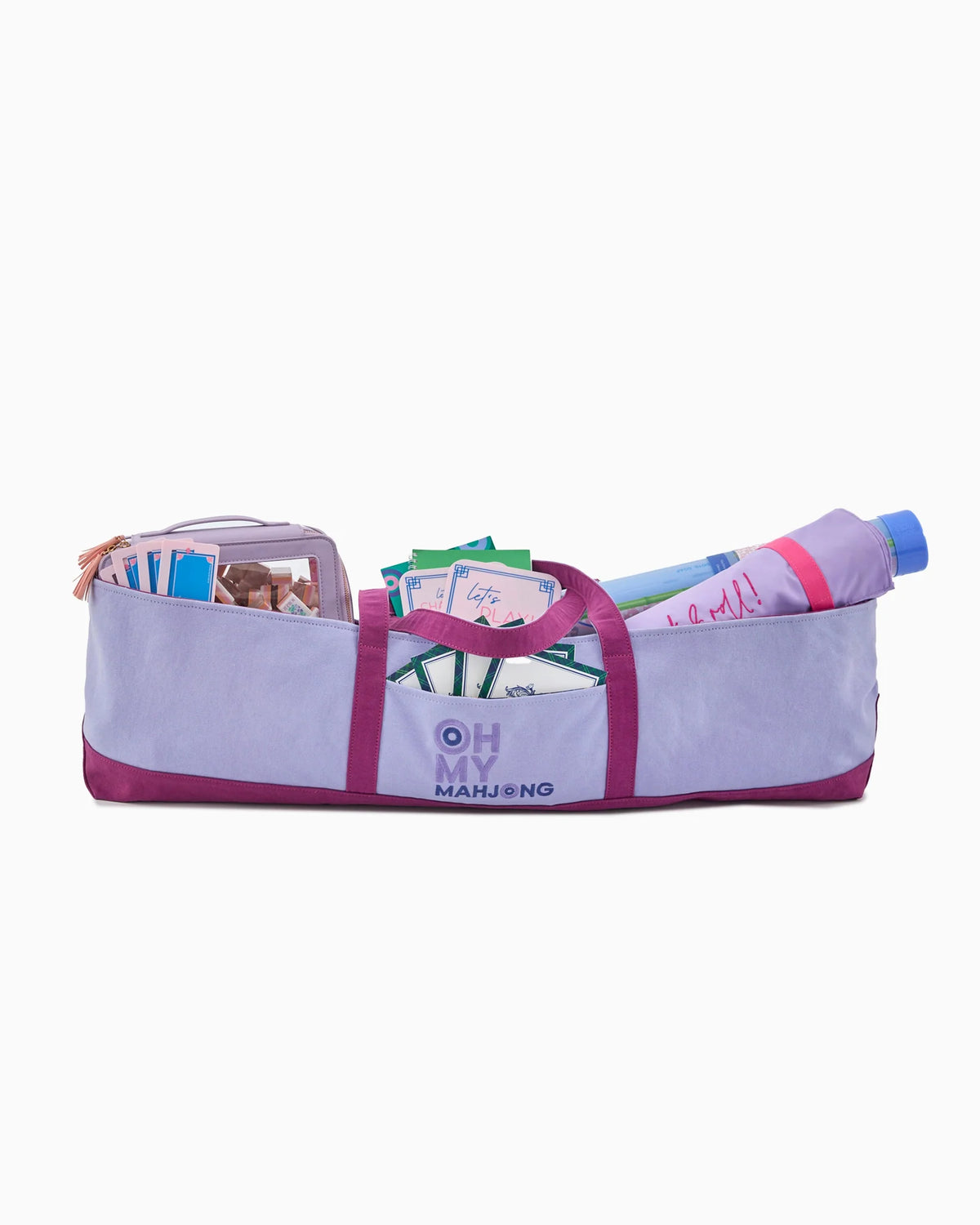 Oh My Mahjong Mat Storage Bag, Purple