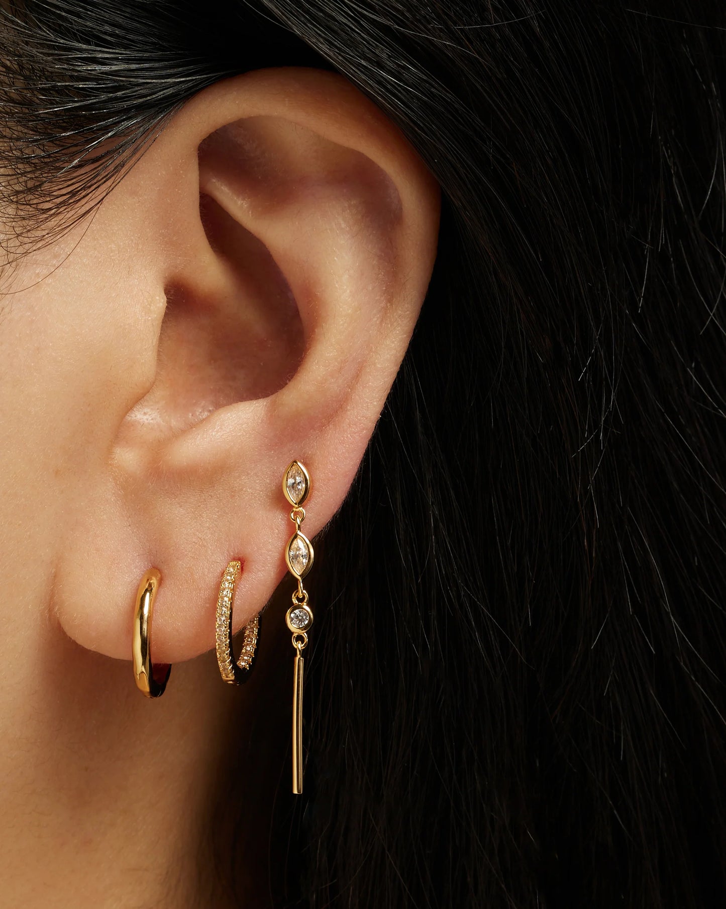 Mod + Jo Reese Hoop Earrings - Multiple Options