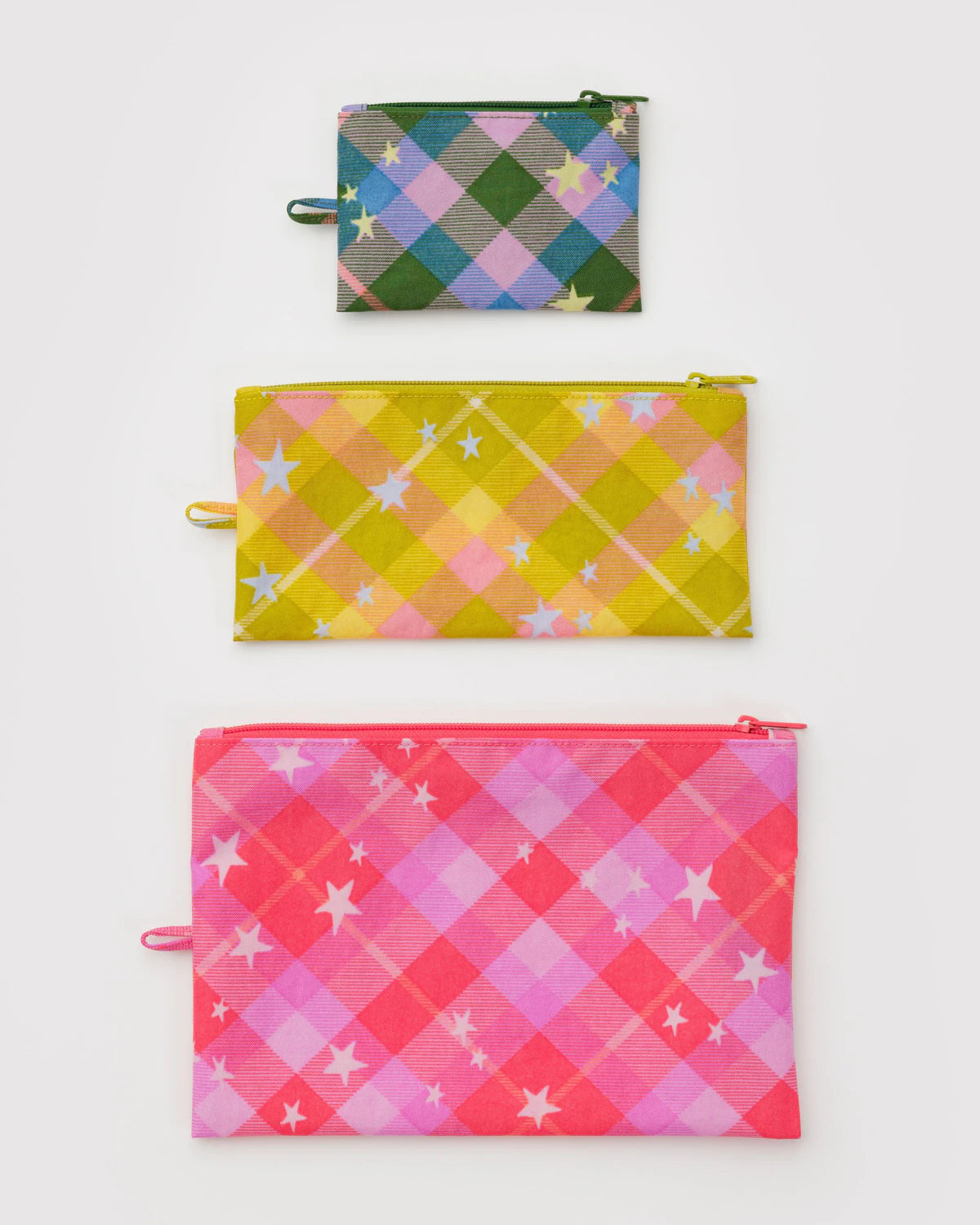 Baggu Flat Pouch Set - Multiple Options