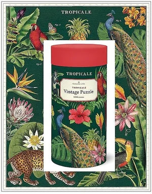 Cavallini & Co. 1000 Piece Vintage Print Puzzles - Multiple Options