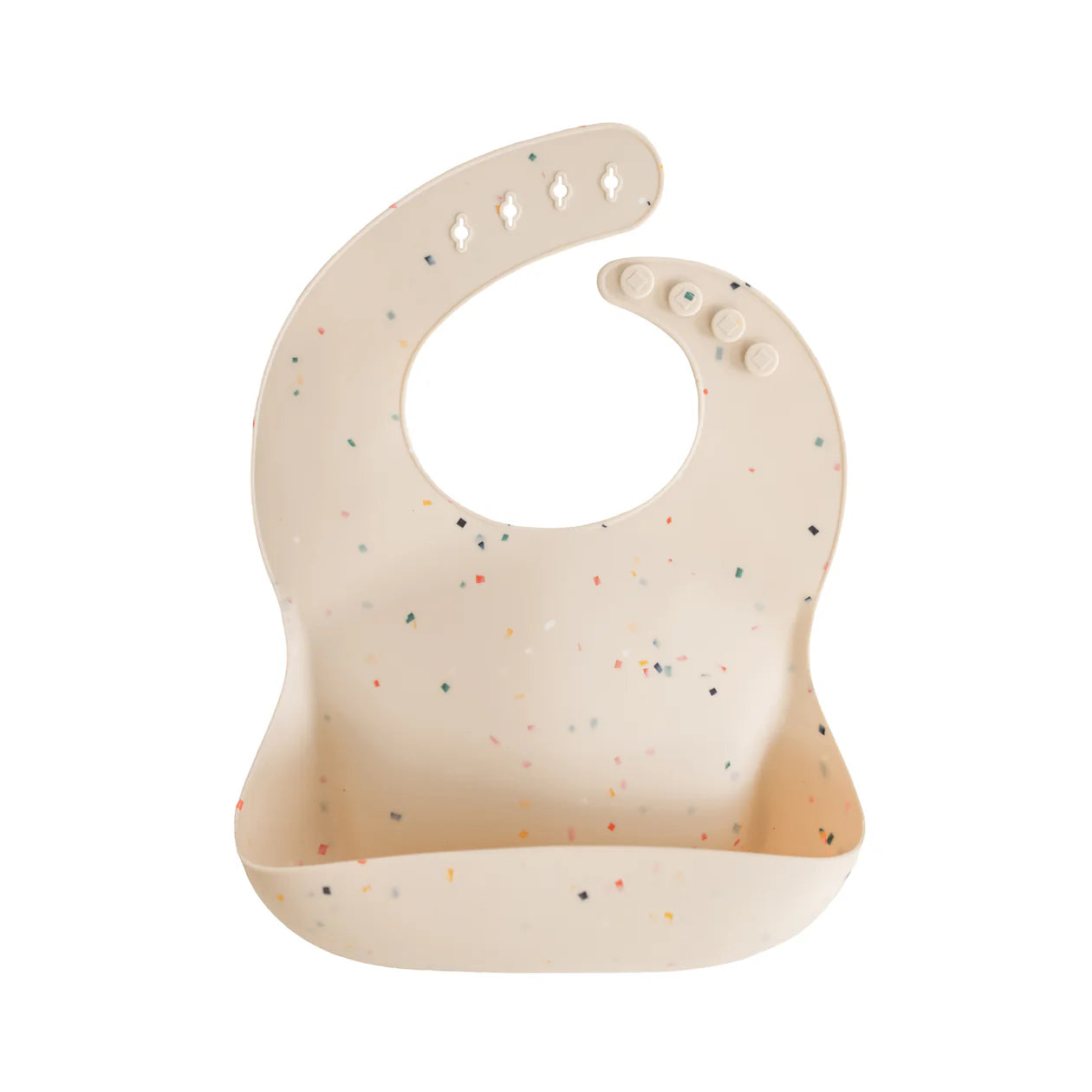 Mushie Silicone Baby Bib - Multiple Options