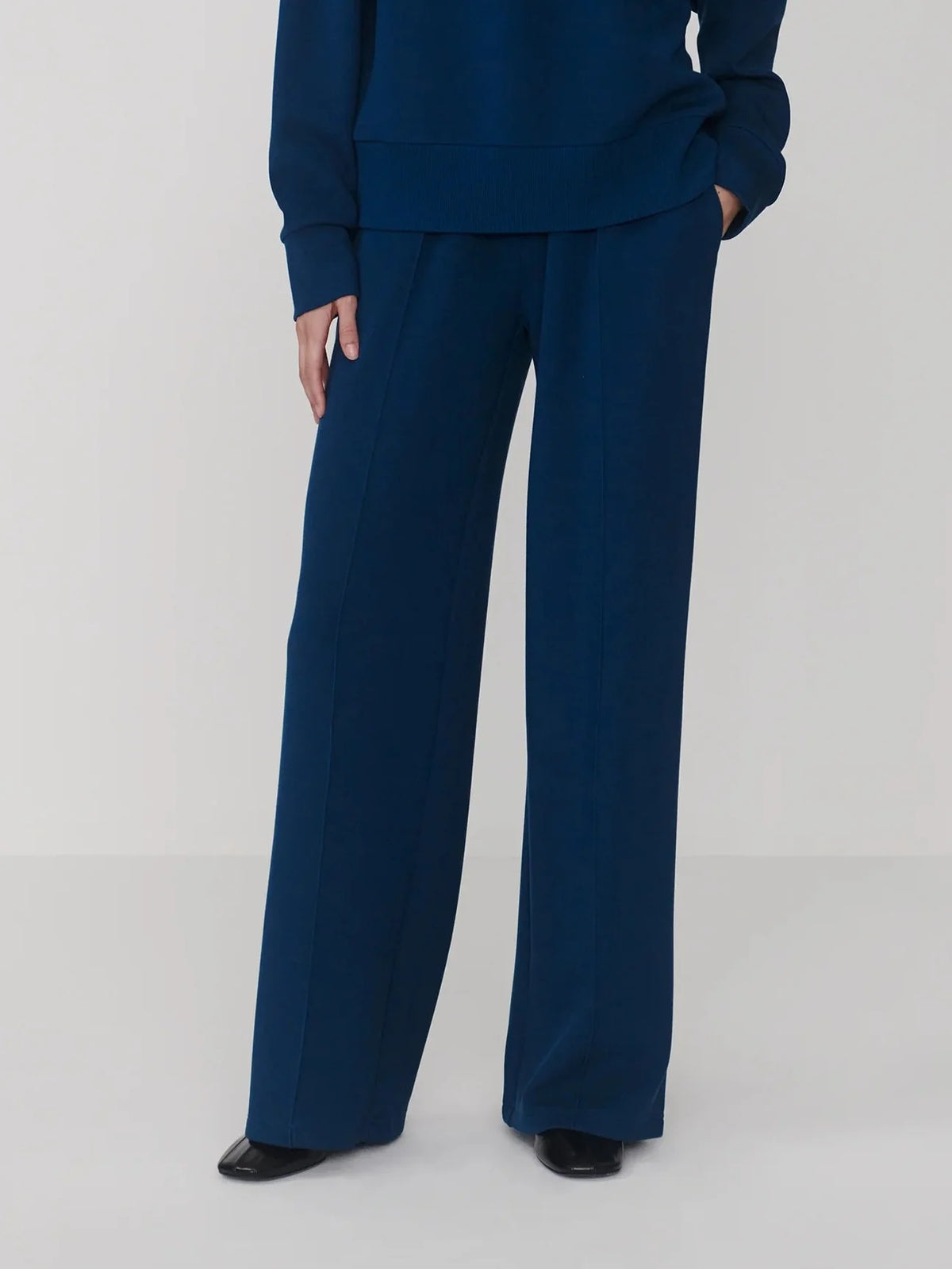 Varley The Wide Leg Pant 32", Sea Blue
