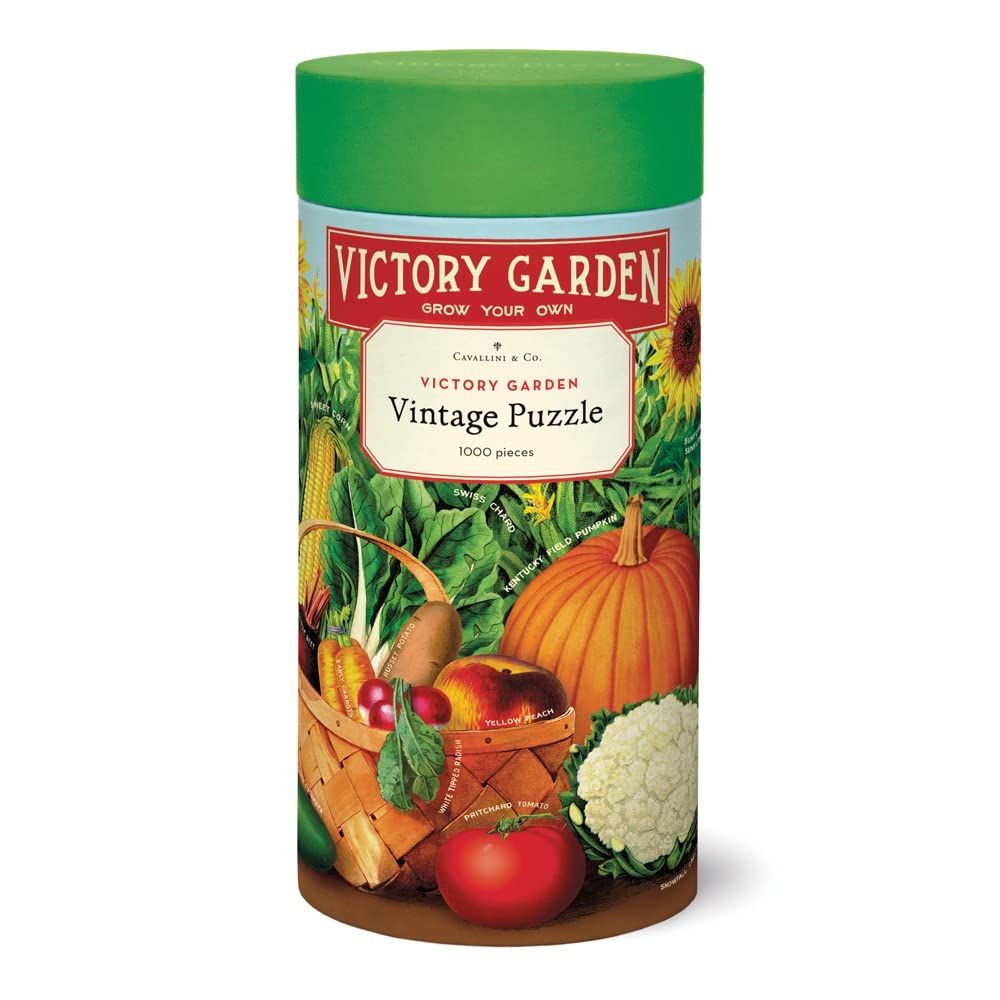 Cavallini & Co. 1000 Piece Vintage Print Puzzles - Multiple Options