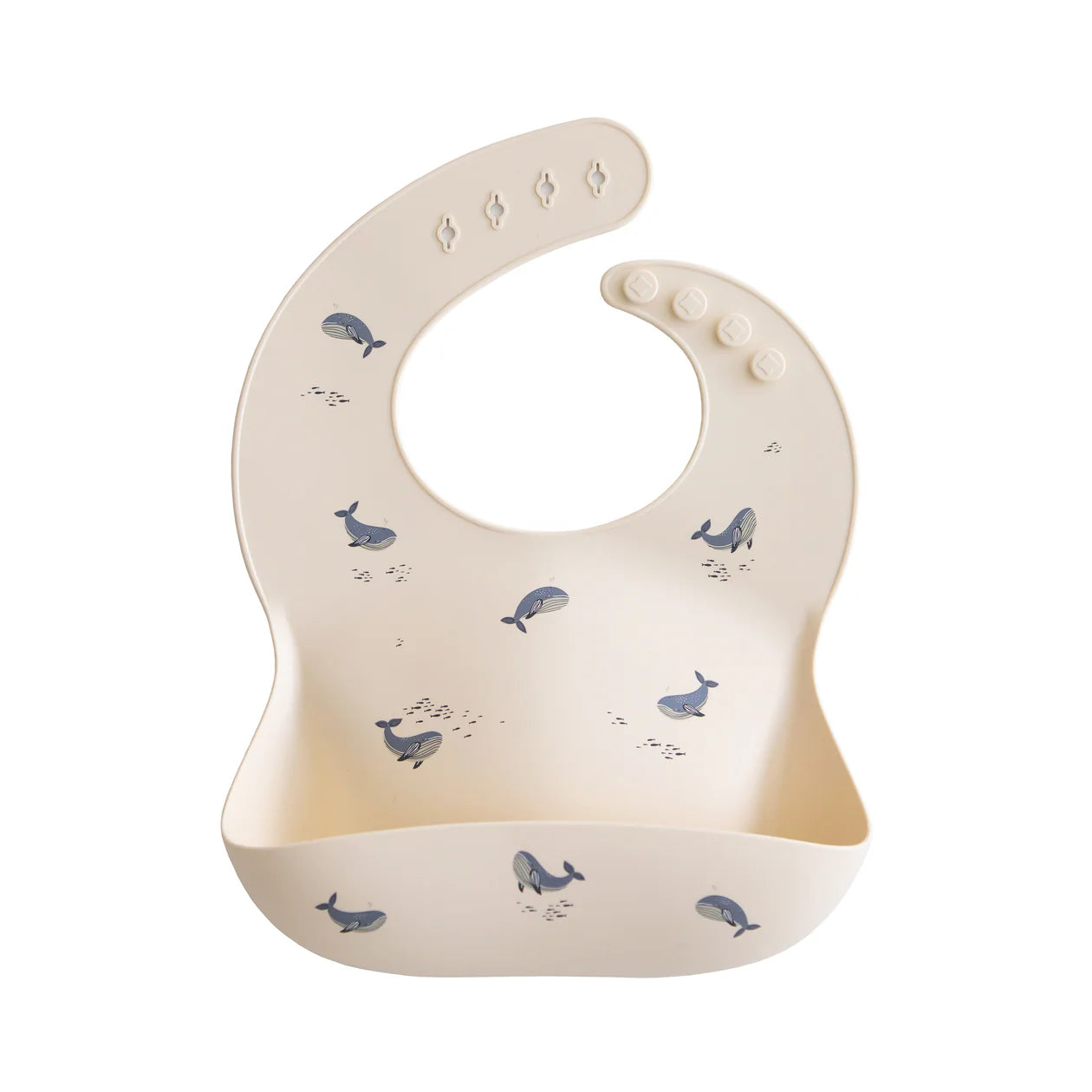 Mushie Silicone Baby Bib - Multiple Options