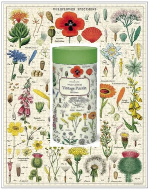 Cavallini & Co. 1000 Piece Vintage Print Puzzles - Multiple Options