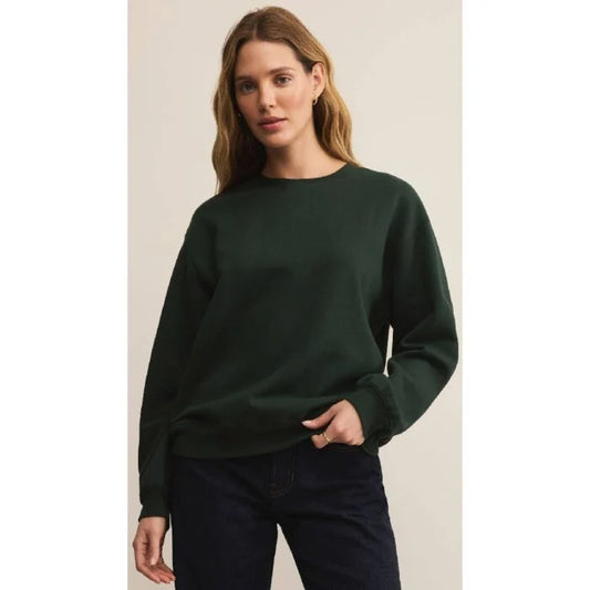 Z Supply Snowed In Sweater, Garland Green