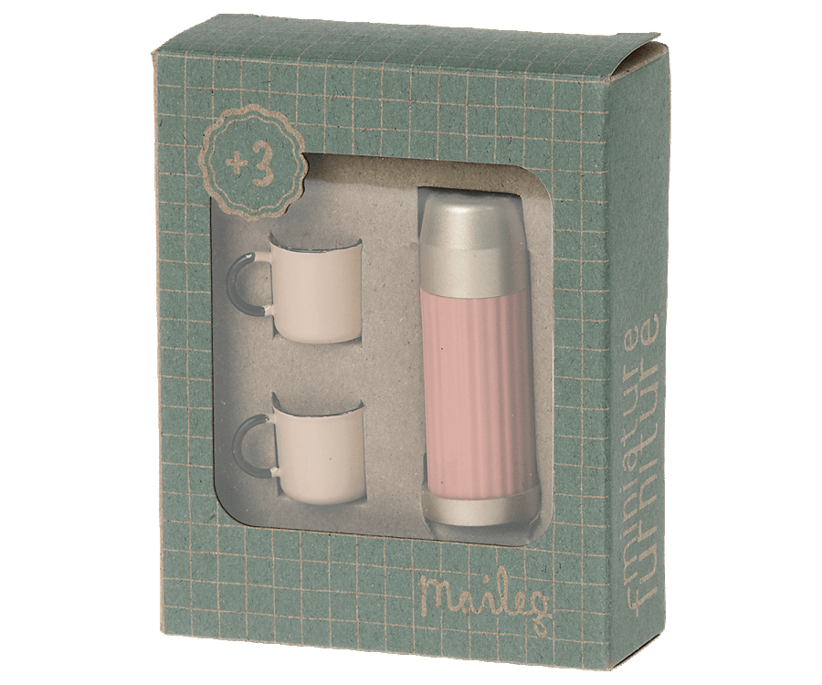 Maileg Thermos and Cups, Multiple Options