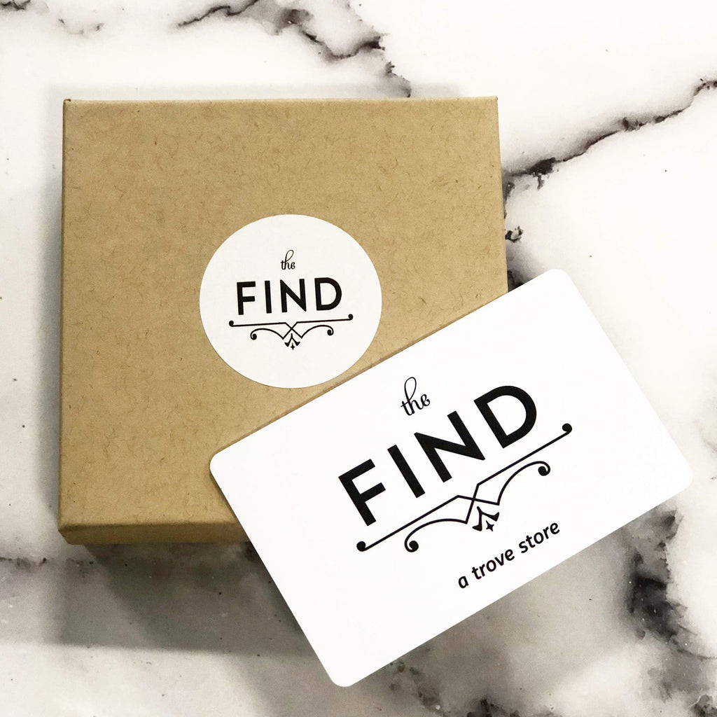 The FIND FW Gift Card, multiple options