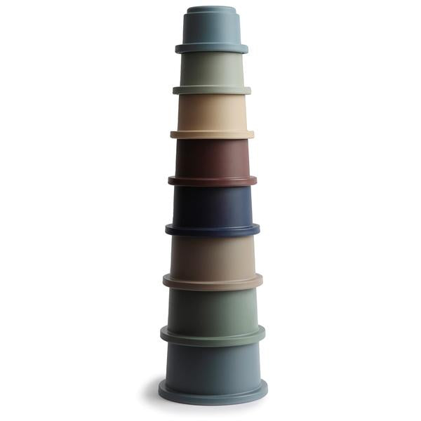 Mushie Stacking Cups, multiple options