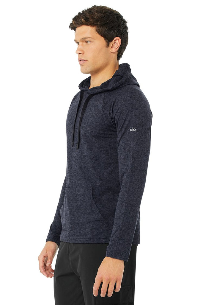 The Conquer Hoodie - Gravel  Hoodies, Hoodies men, 4 way stretch fabric