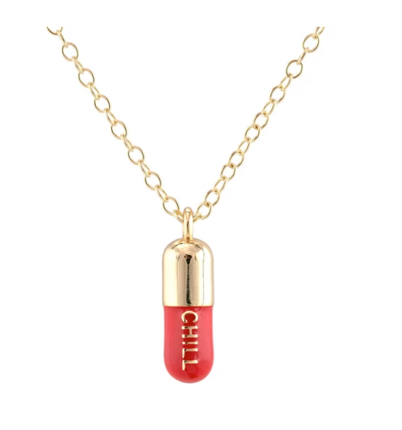Kris Nations Chill Pill Necklace