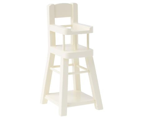 Maileg High Chair, Micro, White
