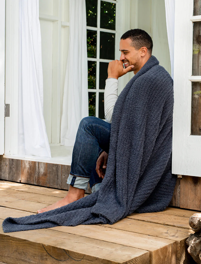Barefoot Dreams Cozychic Ribbed Throw Blanket, Multiple Options
